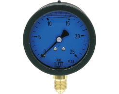 Manometr glicerynowy 0-25 bar fi 63mm 1/4"